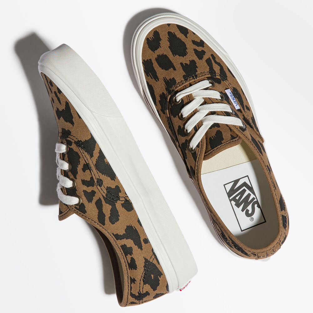 Vans Neighborhood Authentic 44 DX Mens Womens - ANAHEIM FACTORY OG LEOPARD VN0A38ENVL0 Shoes