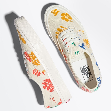 Vans Anaheim Factory Authentic 44 DX Mens Womens - (ANAHEIM FACTORY) MIXED/OG ALOHA VN0A5KX4AWD Shoes