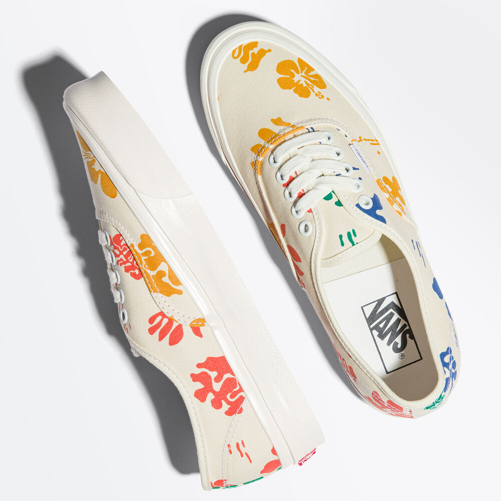 Vans Anaheim Factory Authentic 44 DX Mens Womens - (ANAHEIM FACTORY) MIXED/OG ALOHA VN0A5KX4AWD Shoes