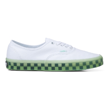 Vans Eco Theory Authentic Mens Womens - (TRANSLUCENT) TRUE WHITE/GREEN ASH VN0A5KRDAVD Shoes