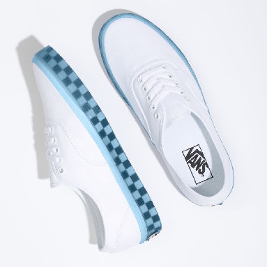 Vans Eco Theory Authentic Mens Womens - (TRANSLUCENT) TRUE WHITE/DELICATE BLUE VN0A5KRDAVC Shoes