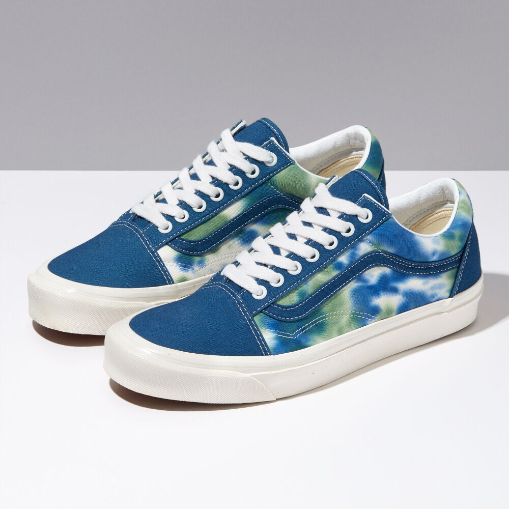 Vans Anaheim Factory Old Skool 36 DX Mens Womens - (ANAHEIM FACTORY) ECO/TIE DYE VN0A54F3AVY Shoes