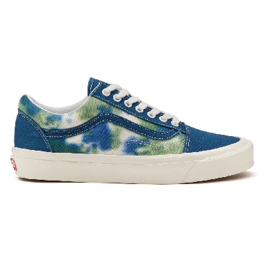 Vans Anaheim Factory Old Skool 36 DX Mens Womens - (ANAHEIM FACTORY) ECO/TIE DYE VN0A54F3AVY Shoes