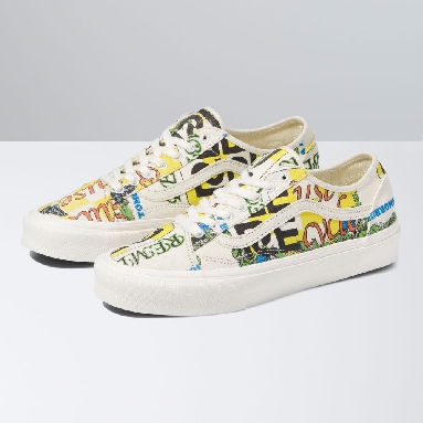 Vans Eco Theory Old Skool Tapered Mens Womens - (ECO THEORY) ECO POSITIVITY/NATURAL VN0A54F4ARG Shoes