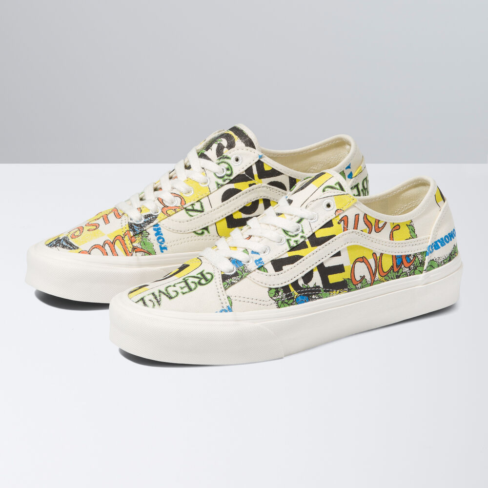 Vans Eco Theory Old Skool Tapered Mens Womens - (ECO THEORY) ECO POSITIVITY/NATURAL VN0A54F4ARG Shoes