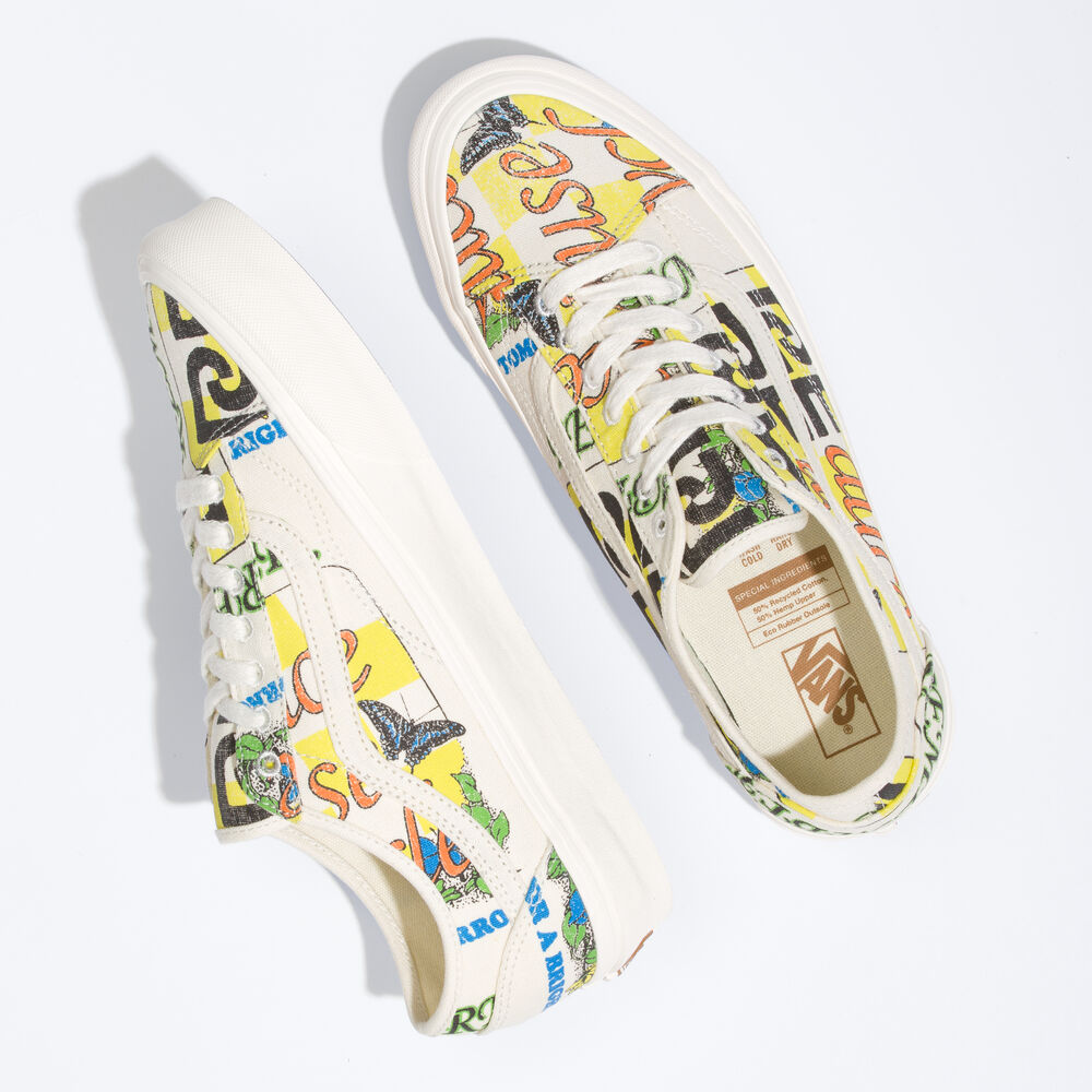 Vans Eco Theory Old Skool Tapered Mens Womens - (ECO THEORY) ECO POSITIVITY/NATURAL VN0A54F4ARG Shoes