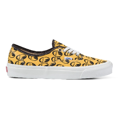 Vans Anaheim Factory Authentic 44 DX Mens Womens - (ANAHEIM FACTORY) MOONEYES/YELLOW VN0A5KX4AVQ Shoes