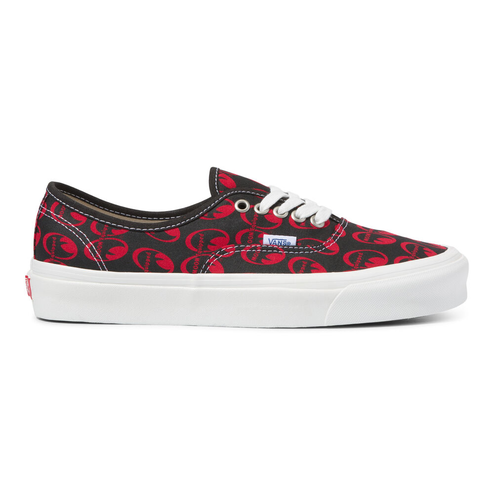 Vans Anaheim Factory Authentic 44 DX Mens Womens - (ANAHEIM FACTORY) MOONEYES/RED VN0A5KX4AVO Shoes