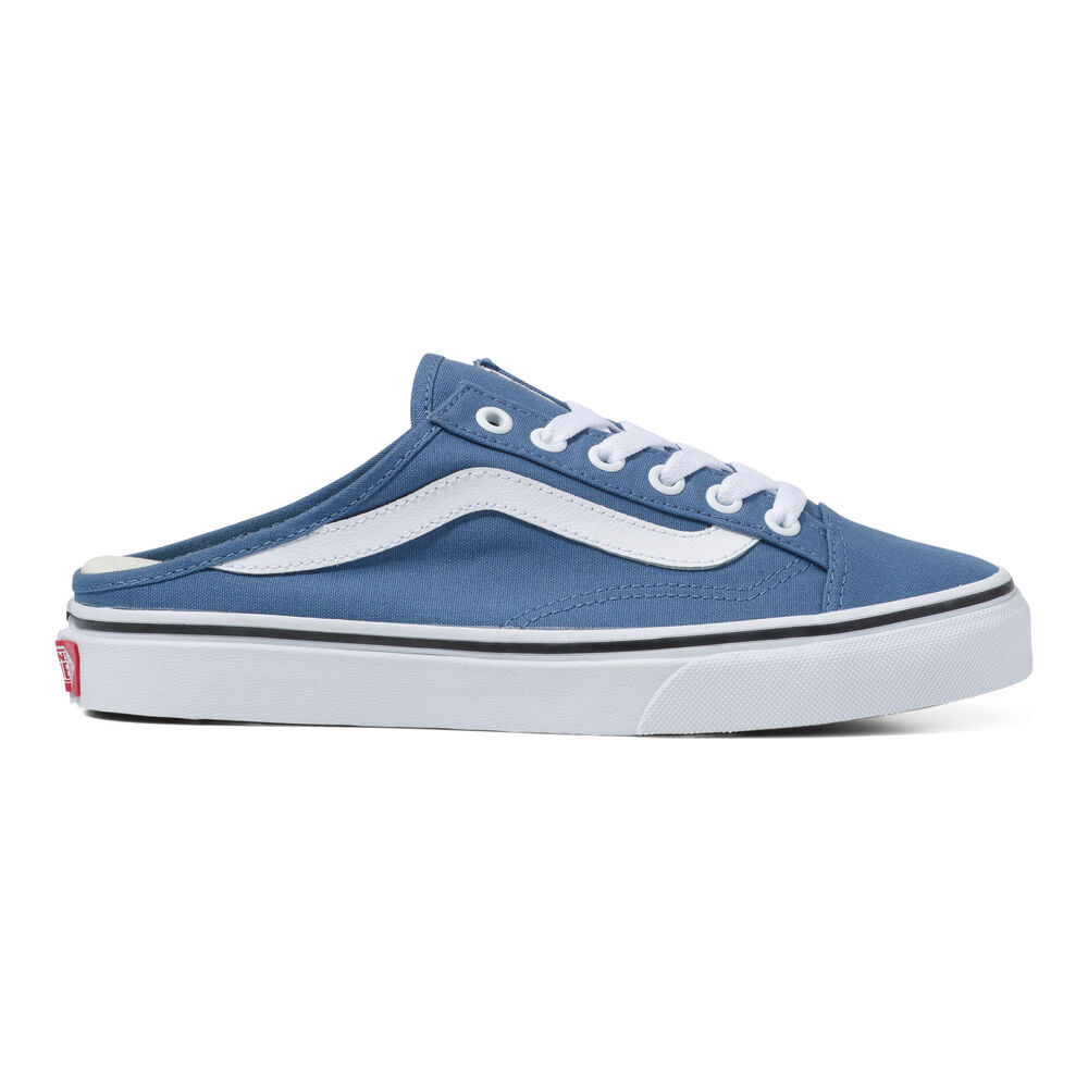 Vans Leather Style 36 Mule Mens Womens - (CANVAS) MOONLIGHT BLUE/TRUE WHITE VN0A7Q5YB0T Shoes