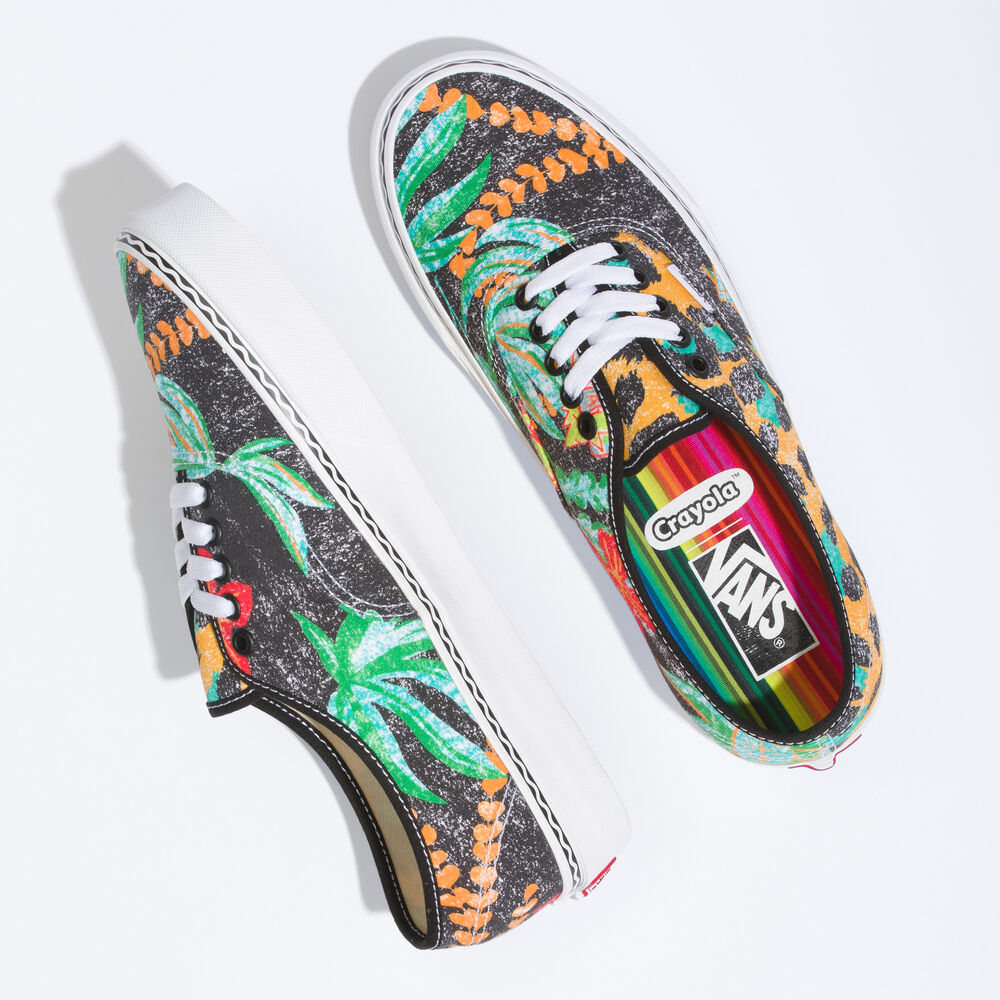 Vans Eco Theory Authentic Mens Womens - (CRAYOLA) VAN DOREN INSPIRED VN0A5KRDARF Shoes