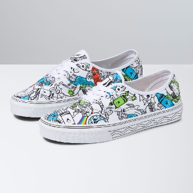 Vans Eco Theory Authentic Mens Womens - (CRAYOLA) DIY/SKETCH YOUR WAY VN0A5KRDARE Shoes