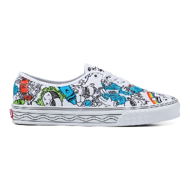 Vans Eco Theory Authentic Mens Womens - (CRAYOLA) DIY/SKETCH YOUR WAY VN0A5KRDARE Shoes