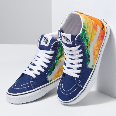 Vans Cultivate Care Sk8-Hi Mens Womens - (CRAYOLA) MASHUP MELT VN0A5JMJARS Shoes