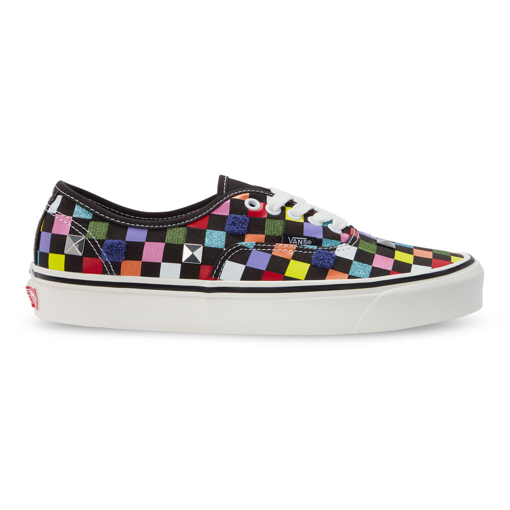 Vans Anaheim Factory Authentic 44 DX Mens Womens - (ANAHEIM FACTORY) MIX CHECKERBOARD/MULTI VN0A5KX4AWC Shoes