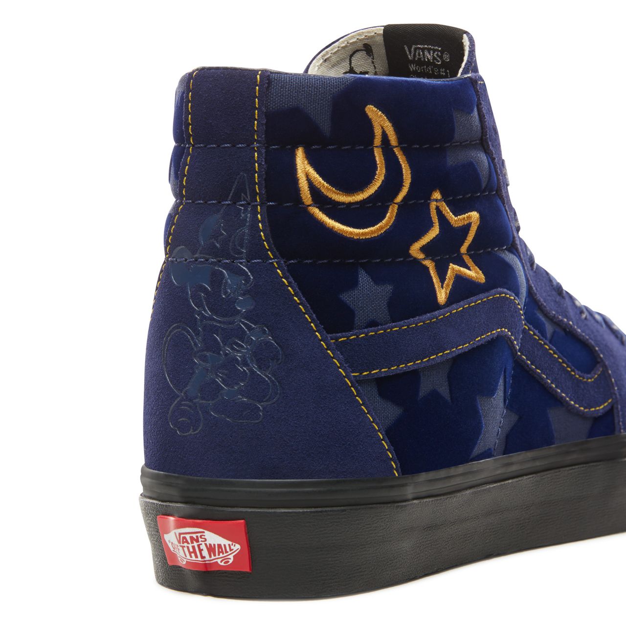 Vans Disney x Vans Sk8-Hi Classic Mens Womens - (Disney) SorcererS Apprentice/Black VN0A38GEUPP Shoes