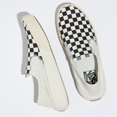 Vans Comfycush One Mens Womens - (CHECKERBOARD) MARSHMALLOW/BLACK VN0A45J5Q4O Shoes