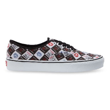 Vans Eco Theory Authentic Mens Womens - (LOVE LETTERS) BLACK/TRUE WHITE VN0A5KRDB0A Shoes