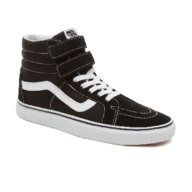 Vans Suede  Sk8-Hi Reissue V Classic Mens Womens - Black/True White VA3MV66BT Shoes