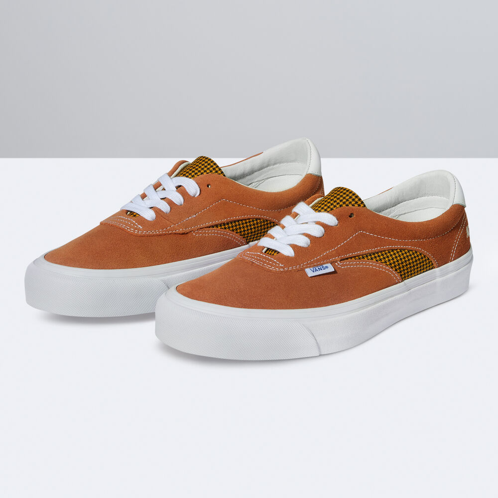 Vans Staple UA Acer NI SP Mens Womens - (HOUNDSTOOTH) BOMBAY BROWN/TRUE WHITE VN0A4UWYASO Shoes