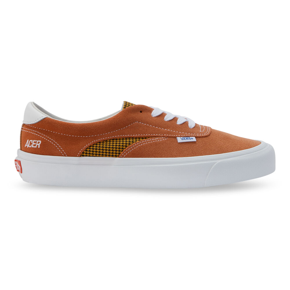 Vans Staple UA Acer NI SP Mens Womens - (HOUNDSTOOTH) BOMBAY BROWN/TRUE WHITE VN0A4UWYASO Shoes