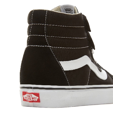 Vans Suede  Sk8-Hi Reissue V Classic Mens Womens - Black/True White VA3MV66BT Shoes