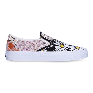 Vans Meadow Patchwork Classic Slip-On Mens Womens - MEADOW PATCHWORK MULTI/TRUE WHITE VN0A5AO8420 Shoes