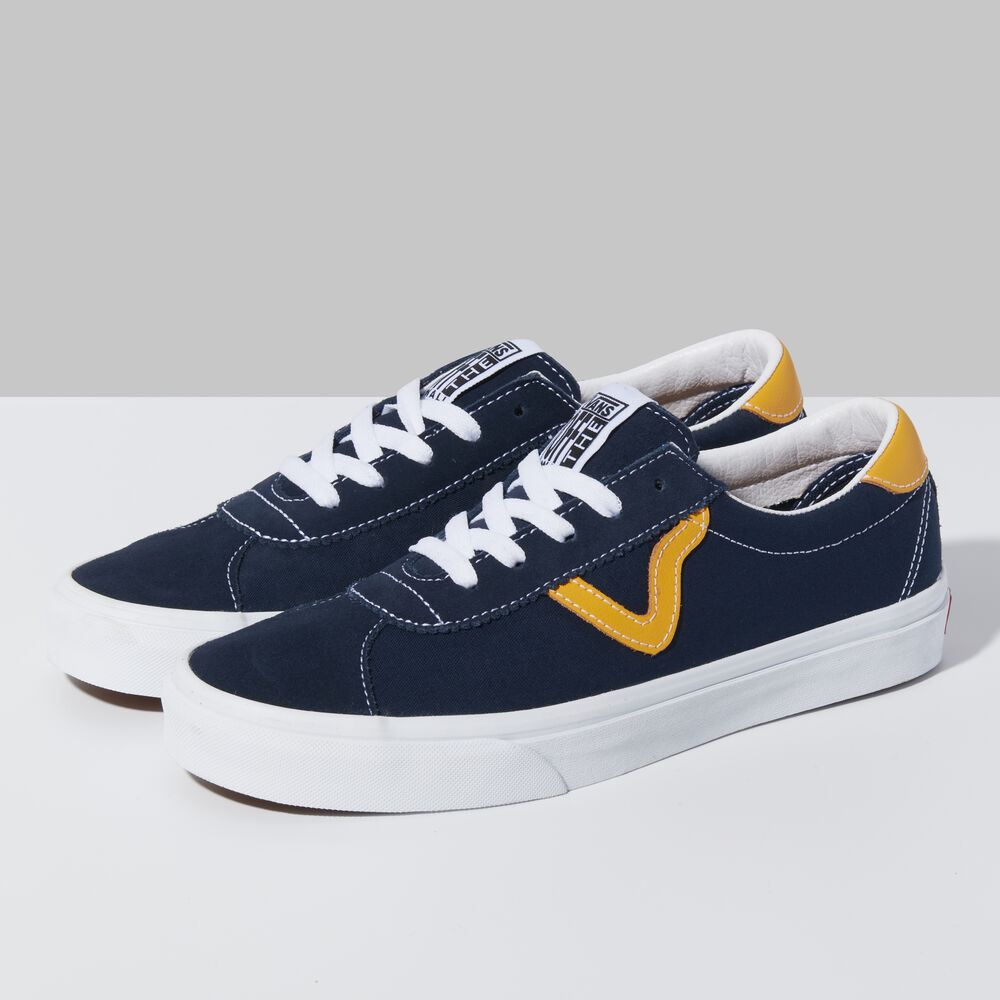 Vans Sport Mens Womens - CLASSIC SPORT DRESS BLUES/SAFFRON VN0A4BU64PL Shoes