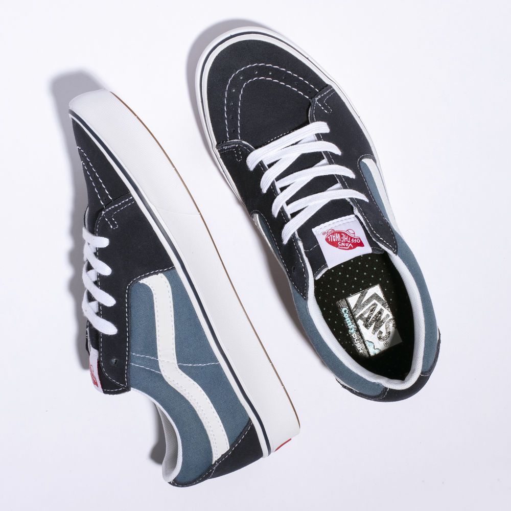 Vans Classic ComfyCush Sk8-Low Mens Womens - NAVY/STV NAVY VN0A4UVCVNT Shoes