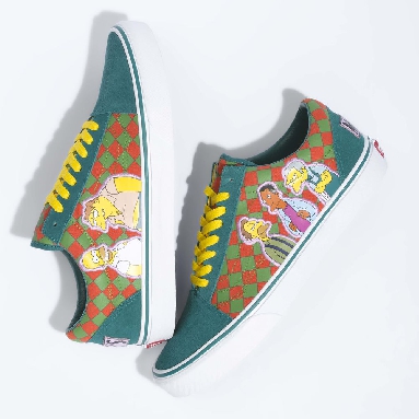 Vans x The Simpsons Old Skool Mens Womens - THE SIMPSONS MOES VN0A4BV521L Shoes