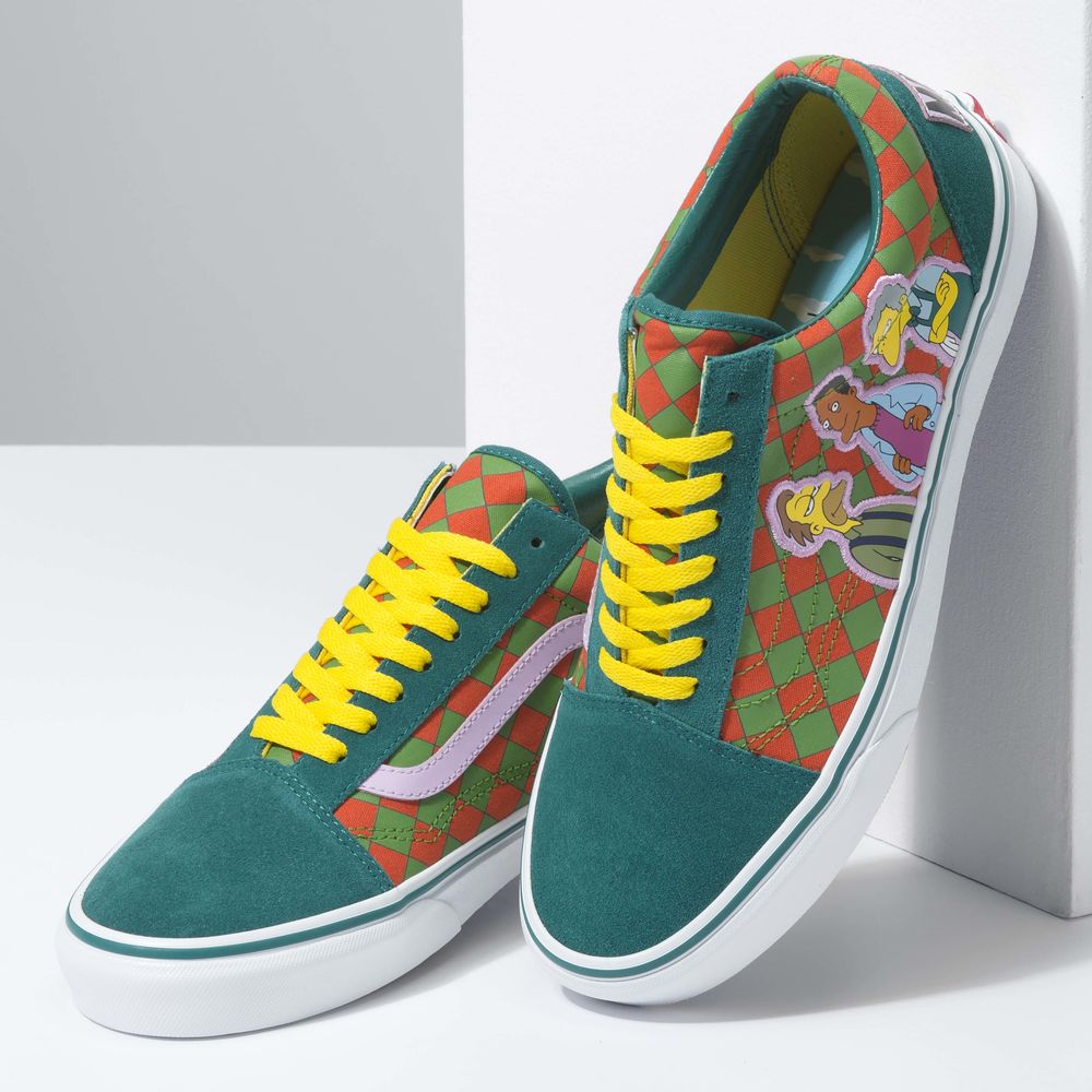 Vans x The Simpsons Old Skool Mens Womens - THE SIMPSONS MOES VN0A4BV521L Shoes