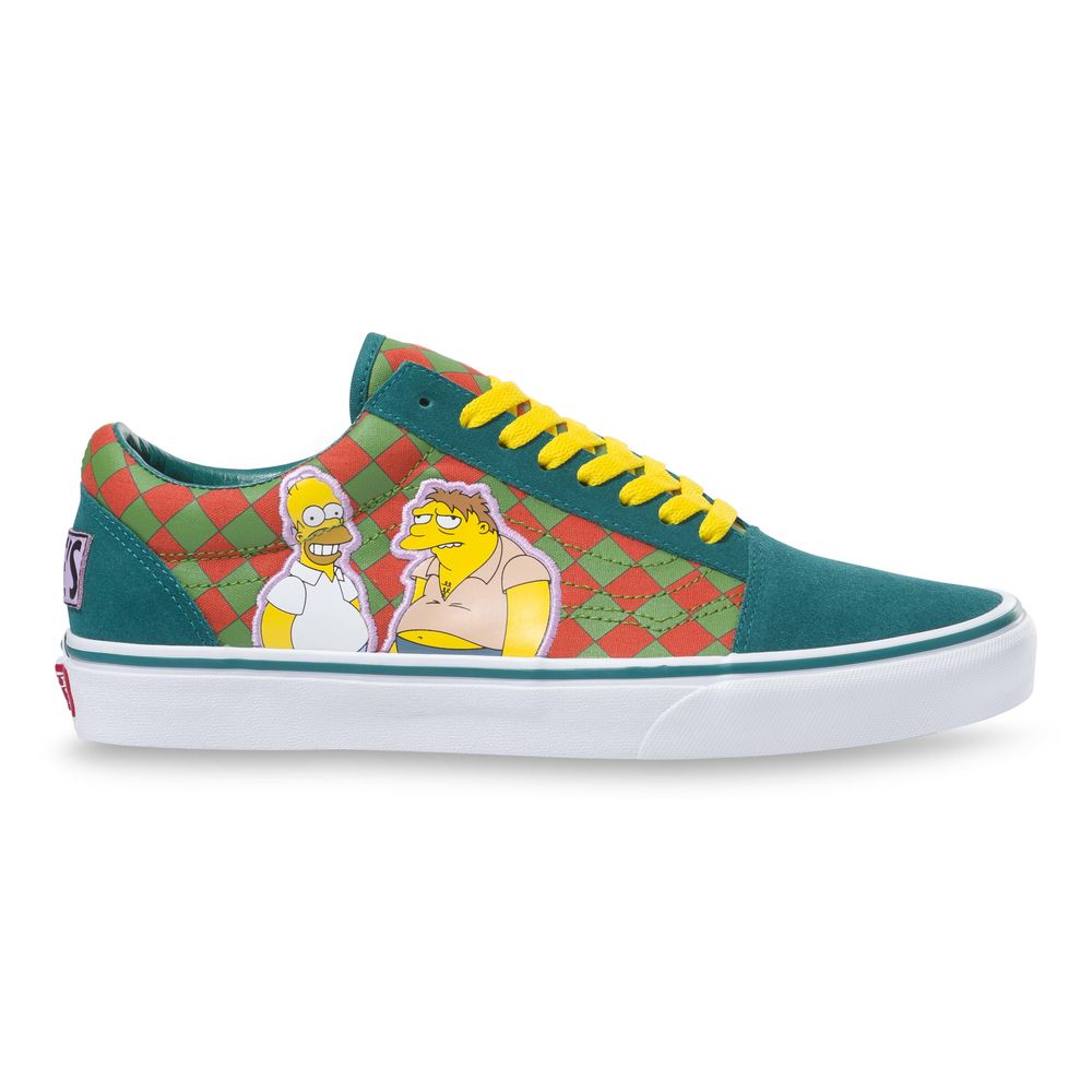 Vans x The Simpsons Old Skool Mens Womens - THE SIMPSONS MOES VN0A4BV521L Shoes