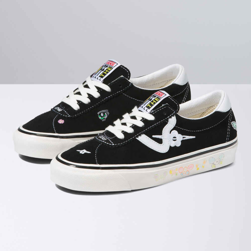 Vans Anaheim Factory Style 73 DX Mens Womens - (SANDY LIANG) BLACK/TRUE WHITE VN0A3WLQB7C Shoes