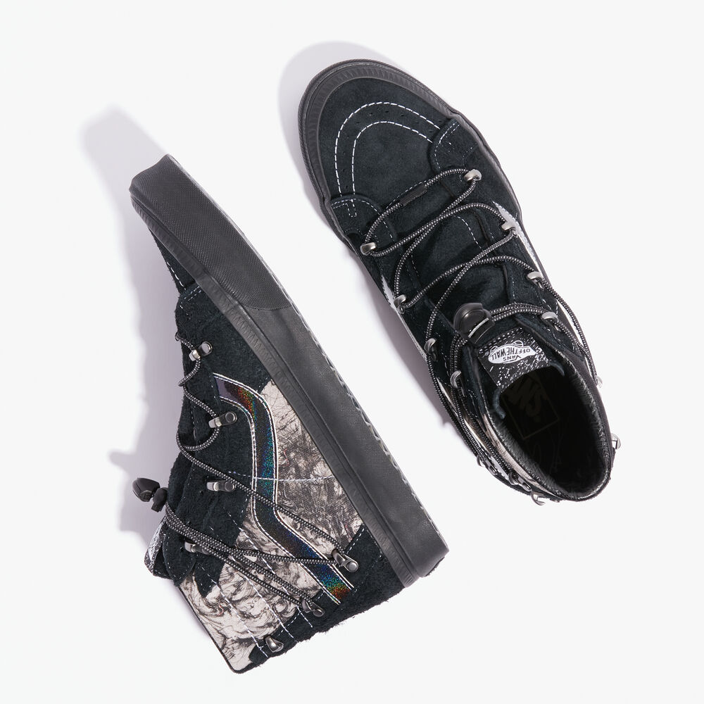 Vans x HUATUNAN Year of the Tiger Sk8-Hi Echo DX Mens Womens - YEAR OF THE TIGER BLACK VN0A7Q5OBLK Shoes