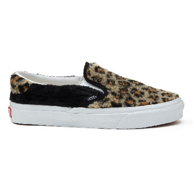 Vans Sherpa Slip-On 59 Mens Womens - (SHERPA) LEOPARD/BLACK VN0A38GU6BX Shoes