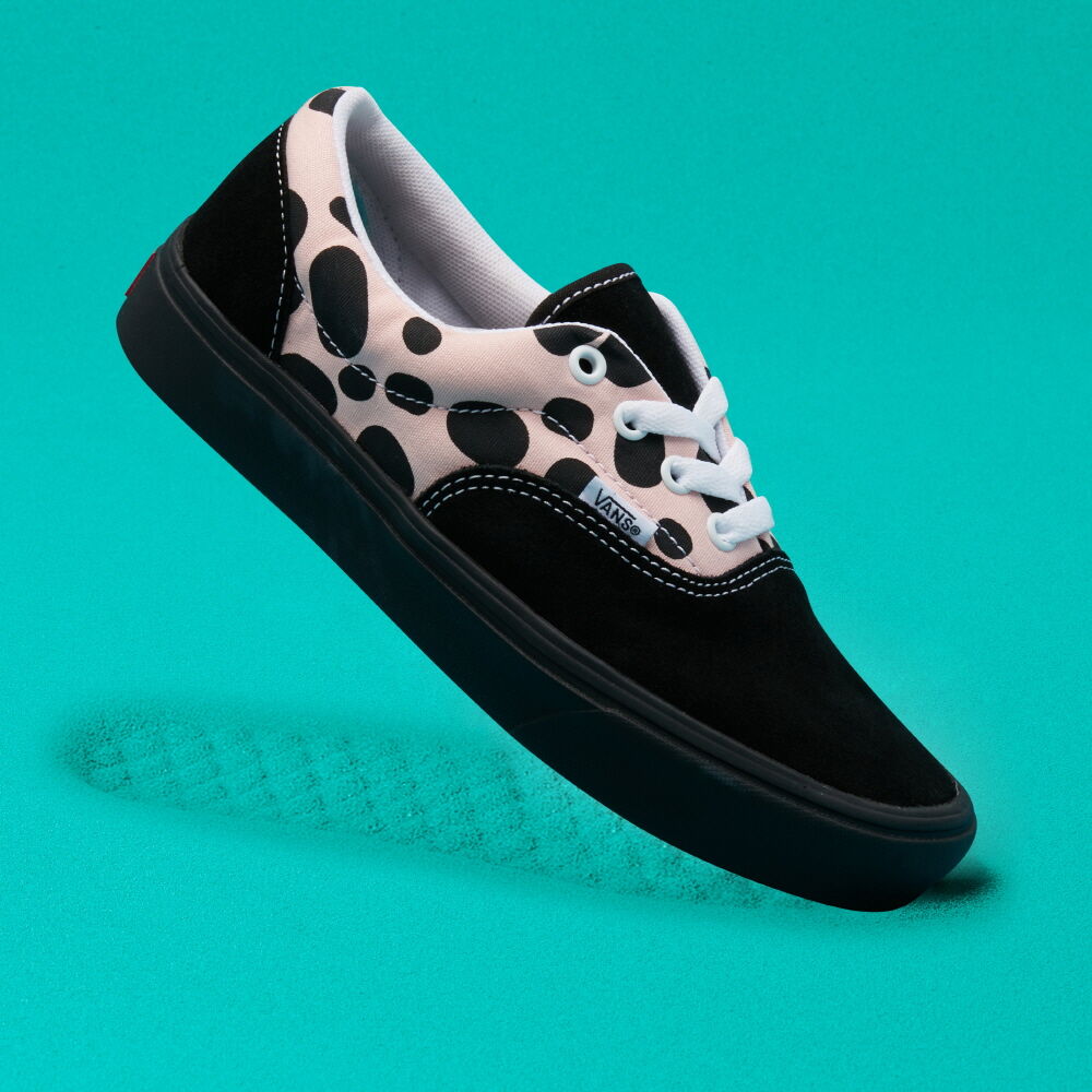 Vans Mixed Cozy ComfyCush Era Mens Womens - (MIXED COZY) BLACK/PASTEL VN0A5DYB9KD Shoes