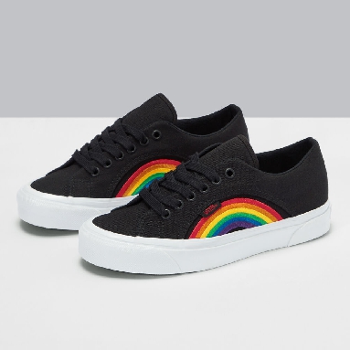 Vans Anaheim Factory Lampin 86 DX Mens Womens - (ANAHEIM FACTORY) PRIDE/BLACK VN0A54FC4GN Shoes