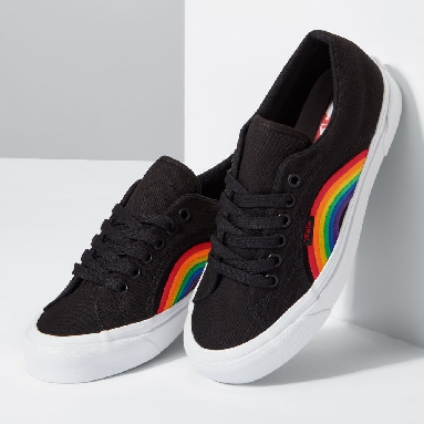 Vans Anaheim Factory Lampin 86 DX Mens Womens - (ANAHEIM FACTORY) PRIDE/BLACK VN0A54FC4GN Shoes