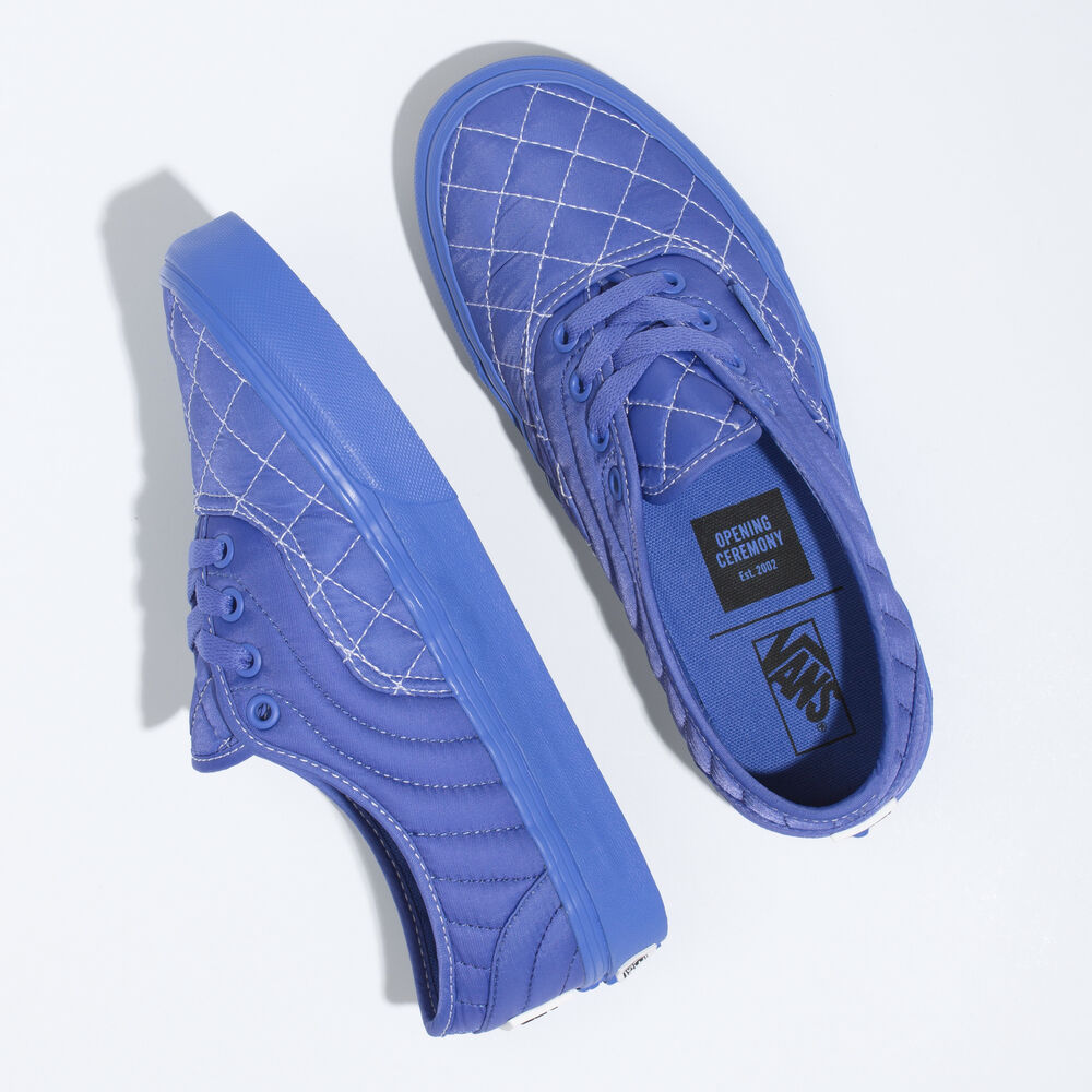 Vans x Opening Ceremony Authentic Qlt Mens Womens - BAJA BLUE VN0A5HV3ZQ0 Shoes