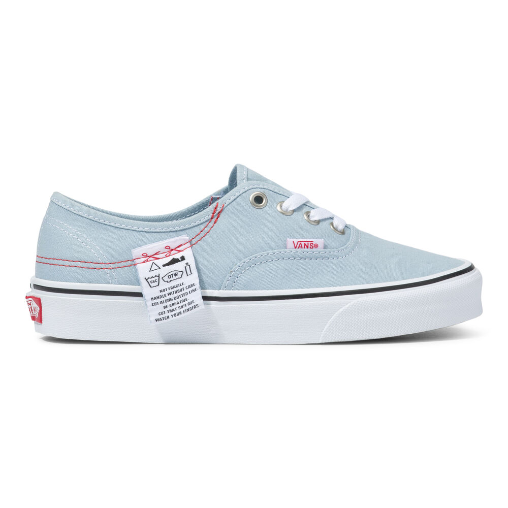 Vans DIY Authentic HC Mens Womens - (DIY) WINTER SKY/TRUE WHITE VN0A4UUC9GW Shoes