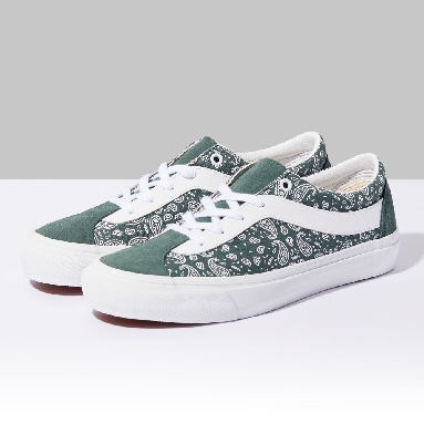 Vans Bandana Bold NI Mens Womens - (BANDANA) JUNGLE GREEN/TRUE WHITE VN0A5DYA8GR Shoes