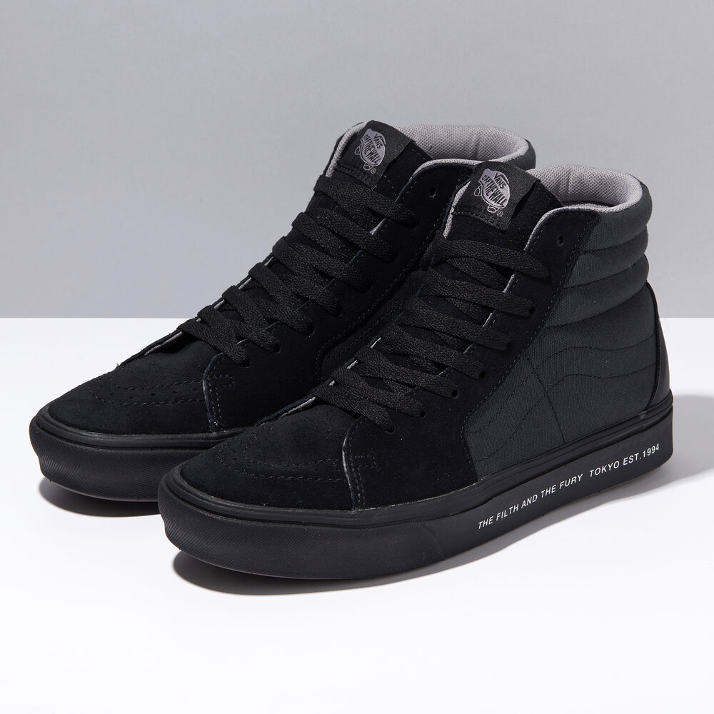 Vans ComfyCush Sk8-Hi Mens Womens - (NEIGHBORHOOD) BLACK VN0A3WMB6E6 Shoes