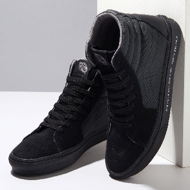 Vans ComfyCush Sk8-Hi Mens Womens - (NEIGHBORHOOD) BLACK VN0A3WMB6E6 Shoes