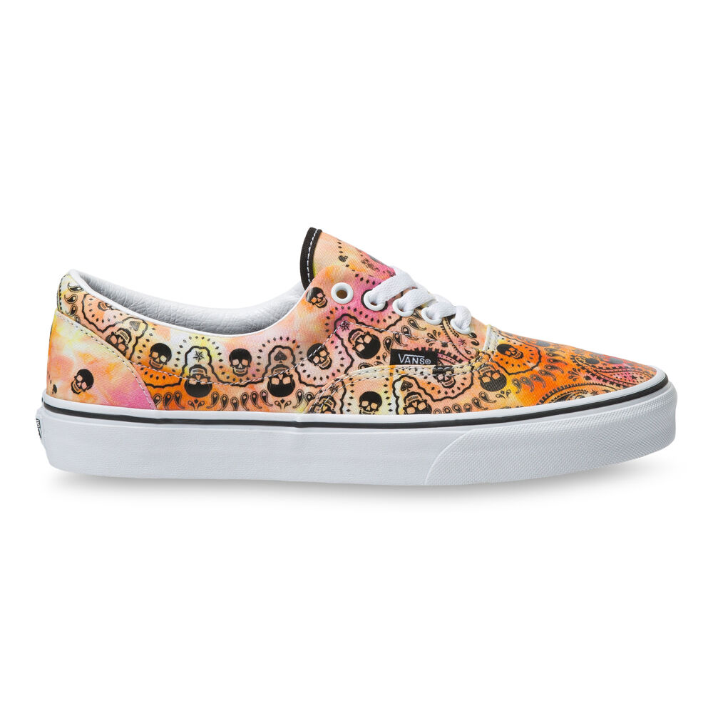 Vans Bandana Era Mens Womens - (BANDANA) TIE DYE/ORANGE VN0A54F14FK Shoes