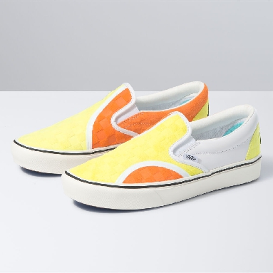 Vans x Penn ComfyCush Slip-On SM Mens Womens - YELLOW/ORANGE VN0A5DY64D2 Shoes