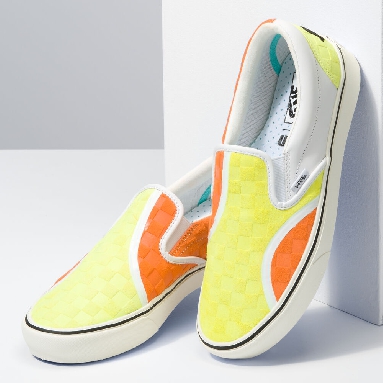 Vans x Penn ComfyCush Slip-On SM Mens Womens - YELLOW/ORANGE VN0A5DY64D2 Shoes