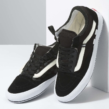 Vans Old Skool CAP Mens Womens - BLACK/TRUE WHITE VN0A4UUH6BT Shoes