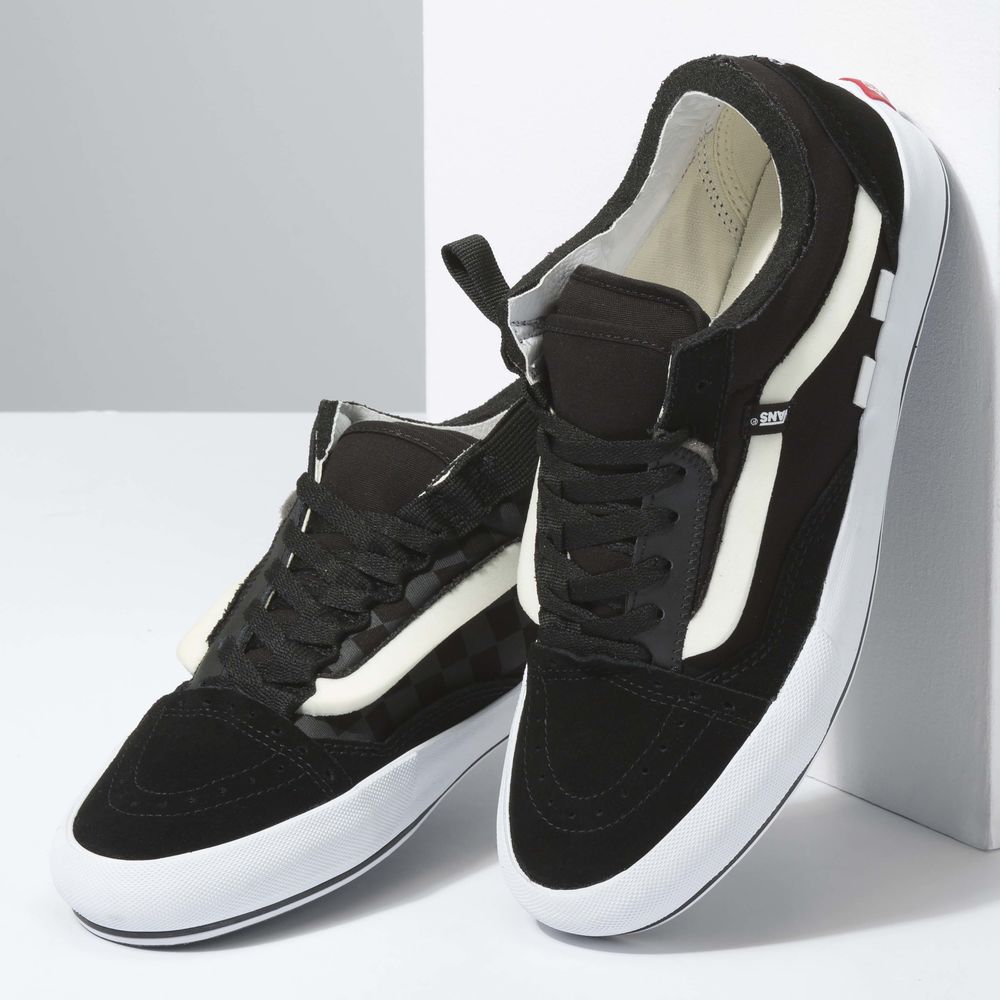 Vans Old Skool CAP Mens Womens - BLACK/TRUE WHITE VN0A4UUH6BT Shoes