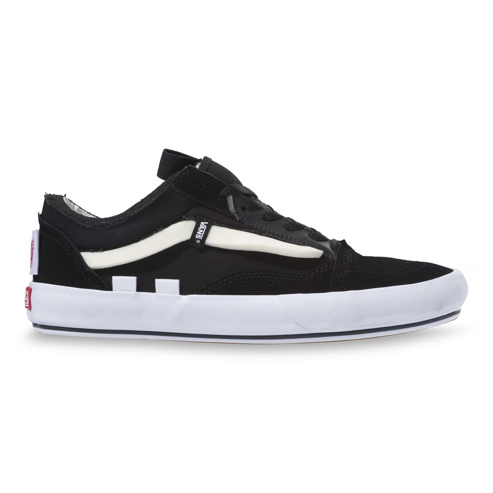 Vans Old Skool CAP Mens Womens - BLACK/TRUE WHITE VN0A4UUH6BT Shoes