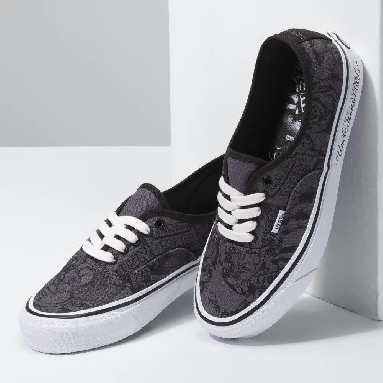 Vans Neighborhood Authentic 44 DX Mens Womens - Tattoo Print/Gargoyle/Pearl VN0A38EN00G Shoes