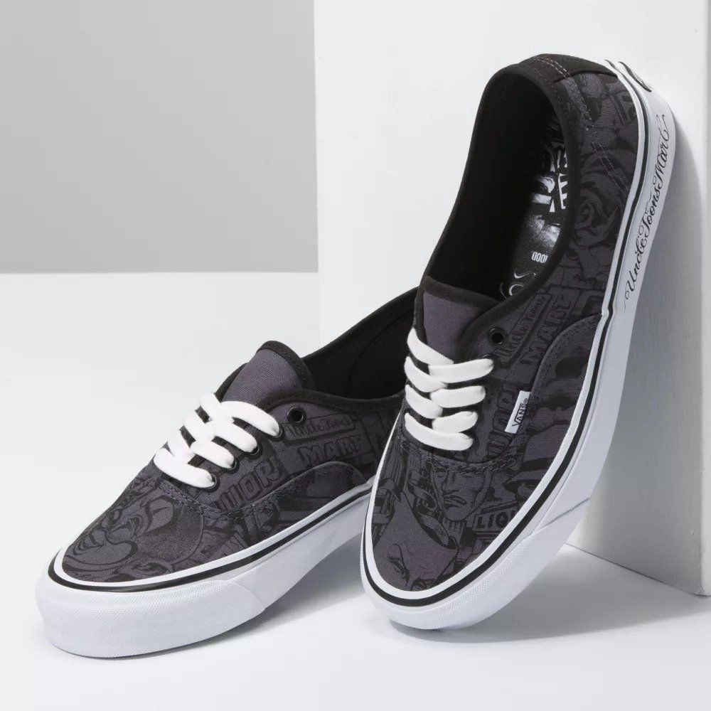 Vans Neighborhood Authentic 44 DX Mens Womens - Tattoo Print/Gargoyle/Pearl VN0A38EN00G Shoes